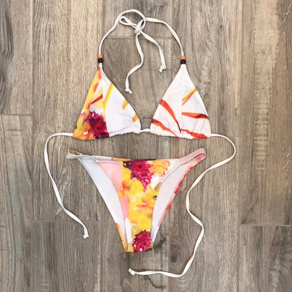 Small tropical bikini